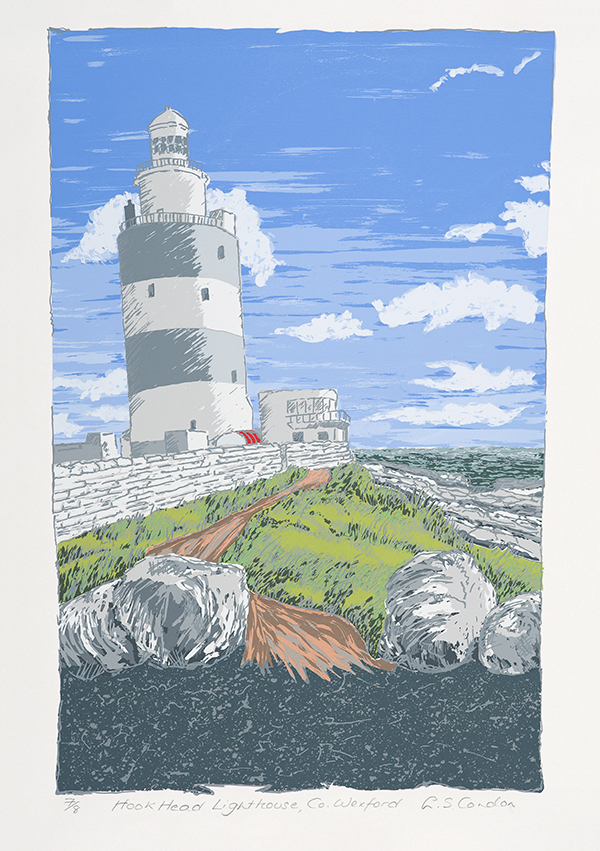 Hook Head Light House by Linda Condon